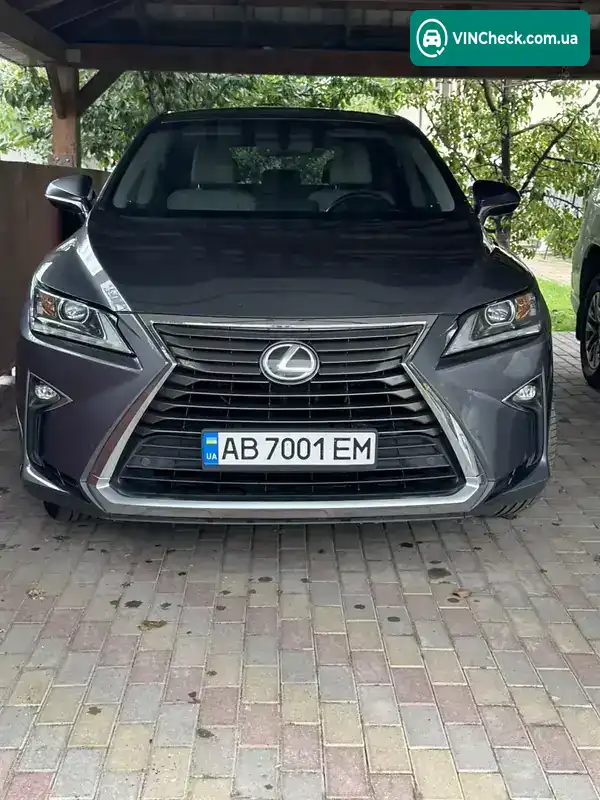 Lexus RX 2016, фото з оголошення 2 з 12, VIN 2T2ZZMCA9GC032997