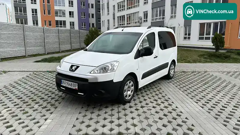 Peugeot Partner 2011, фото з оголошення 1 з 13, VIN VF37A9HTCBJ746336
