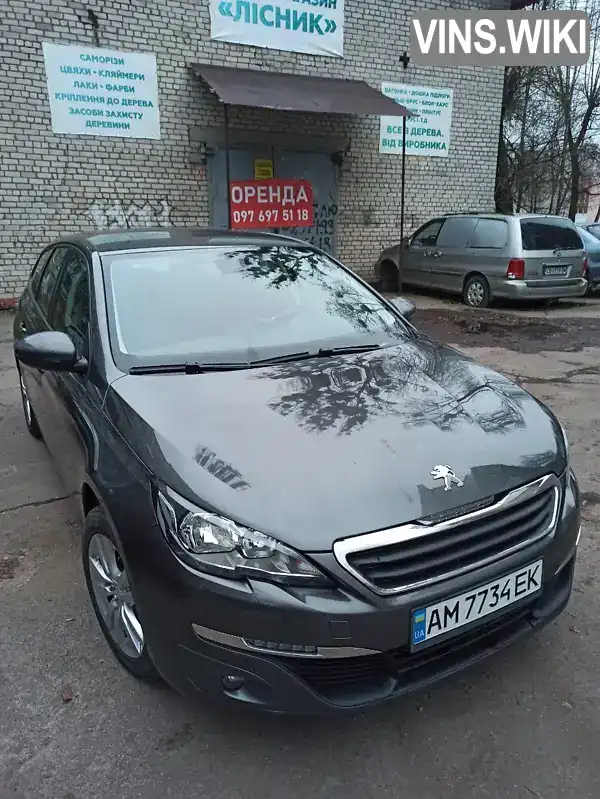 Peugeot 308 2017, фото з оголошення 2 з 12, VIN VF3LCBHZHHS125218