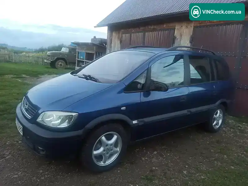 Opel Zafira 2001, фото з оголошення 1 з 17, VIN W0L0TGF7522014437