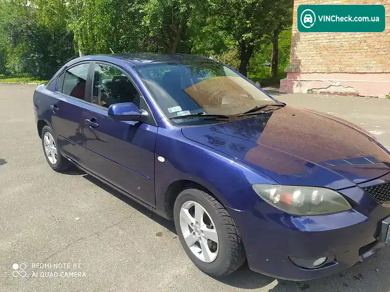 Mazda 3 2005, фото з оголошення 1 з 10, VIN JMZBK123261255124