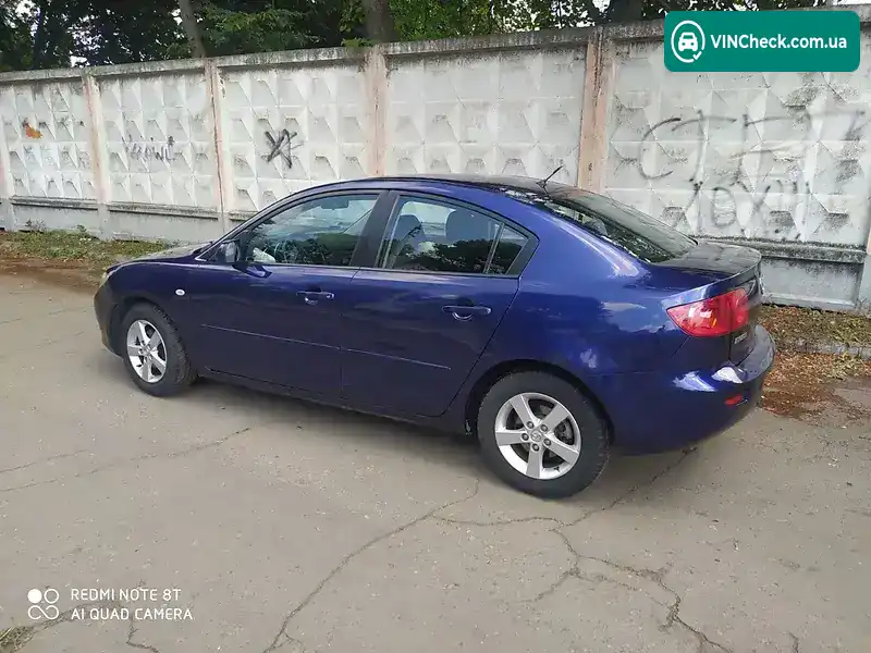 Mazda 3 2005, фото з оголошення 2 з 10, VIN JMZBK123261255124