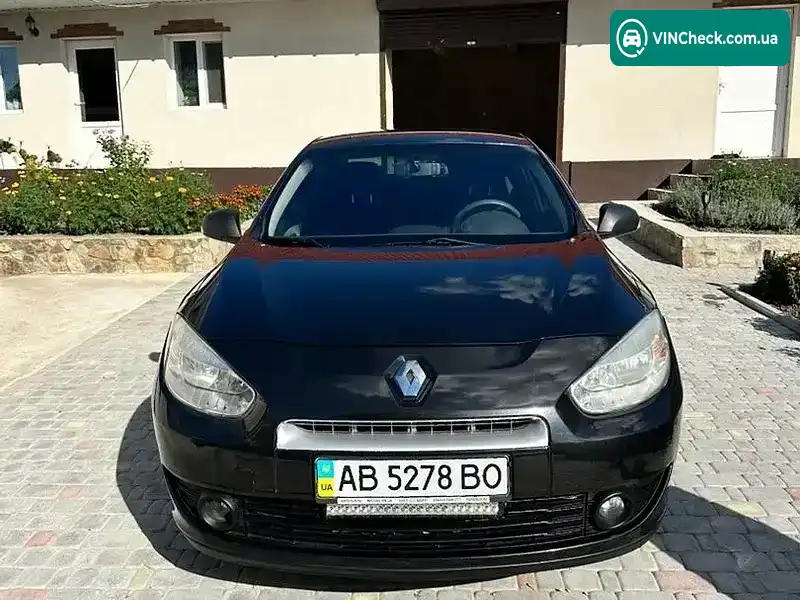 Renault Fluence 2012, фото з оголошення 2 з 18, VIN VF1LZBR0547932284
