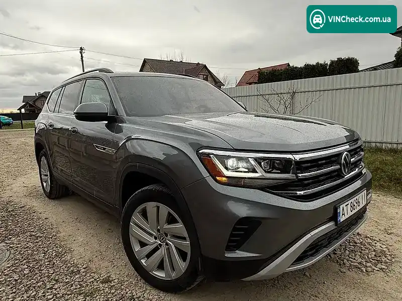 Volkswagen Atlas 2021, фото з оголошення 1 з 21, VIN 1V2KR2CA0MC574602