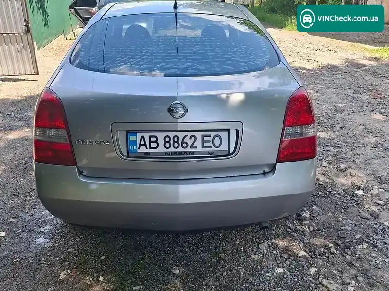 Nissan Primera 2004, фото з оголошення 2 з 14, VIN SJNBFAP12U0112269