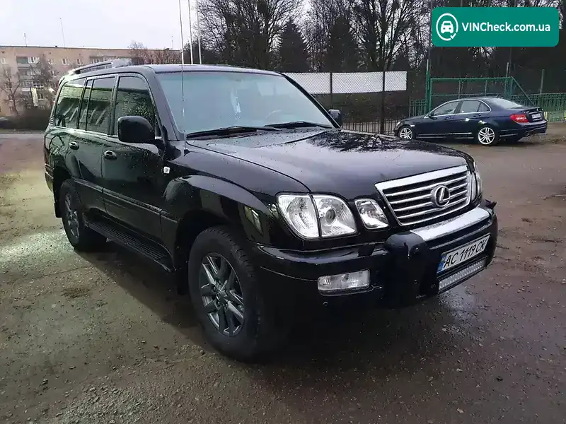 Lexus LX 2003, фото з оголошення 1 з 20, VIN JTJHT00W133533148