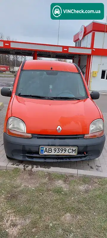 Renault Kangoo 1999, фото з оголошення 1 з 15, VIN VF1FC0DAF21225919