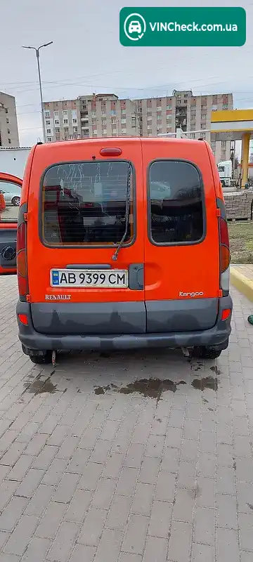 Renault Kangoo 1999, фото з оголошення 2 з 15, VIN VF1FC0DAF21225919