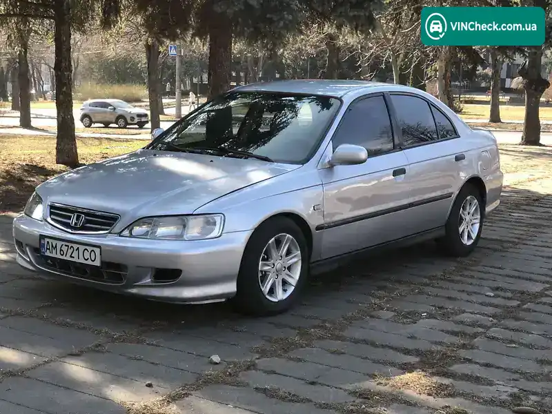 Honda Accord 2002, фото з оголошення 1 з 19, VIN SHHCG85402U303356