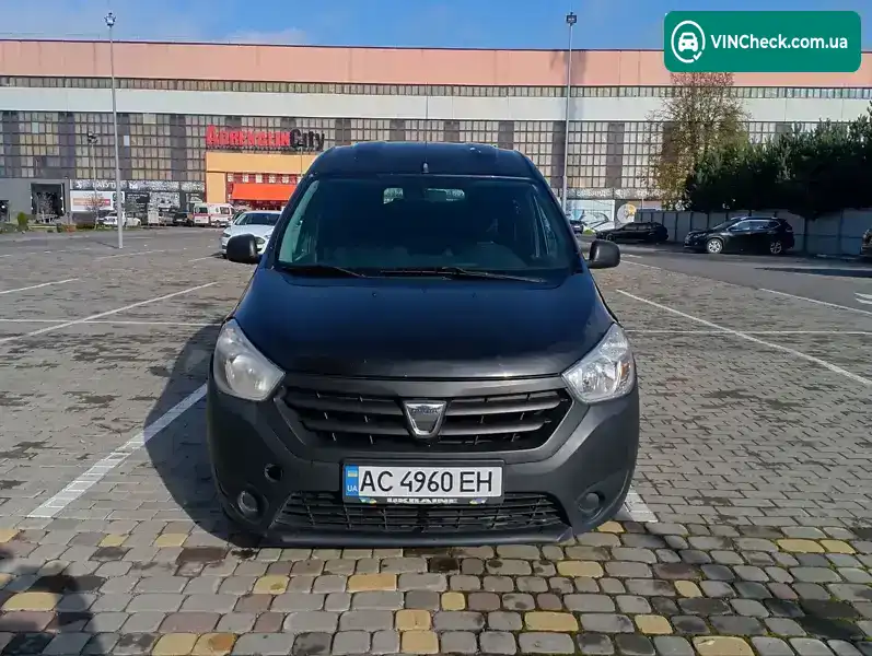 Dacia Dokker 2015, фото з оголошення 1 з 17, VIN UU18SDN4552407662