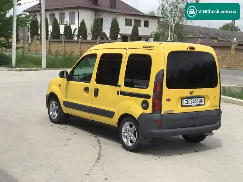 Renault Kangoo 2001, фото з оголошення 1 з 12, VIN VF1FC0NAF25272449