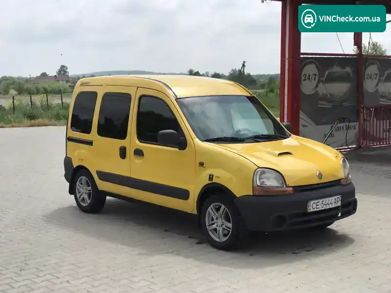 Renault Kangoo 2001, фото з оголошення 2 з 12, VIN VF1FC0NAF25272449