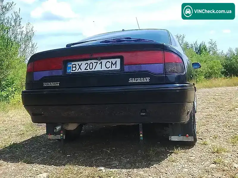 Renault Safrane 1993, фото з оголошення 1 з 13, VIN VF1B54B0210931324