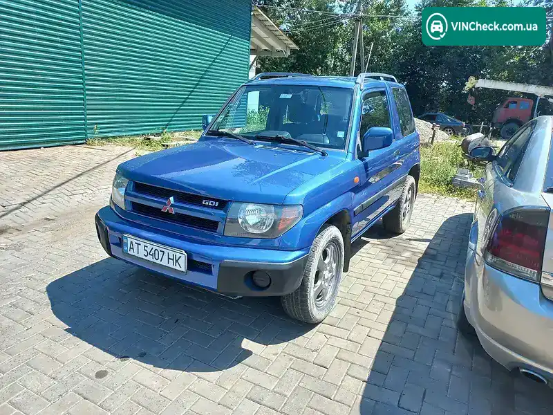 Mitsubishi Pajero Pinin 1999, фото з оголошення 1 з 6, VIN JMP0NH66WYX006216