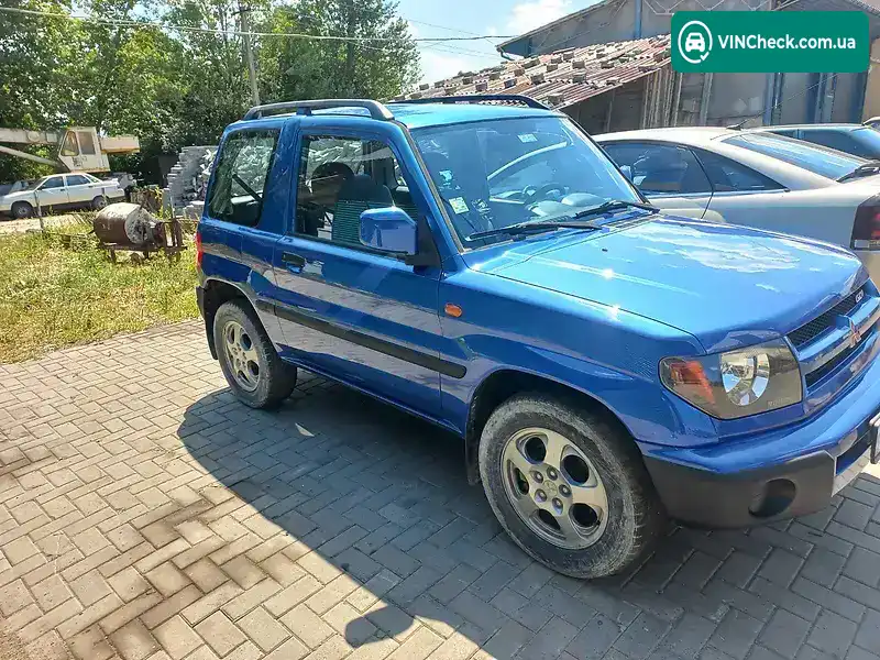Mitsubishi Pajero Pinin 1999, фото з оголошення 2 з 6, VIN JMP0NH66WYX006216