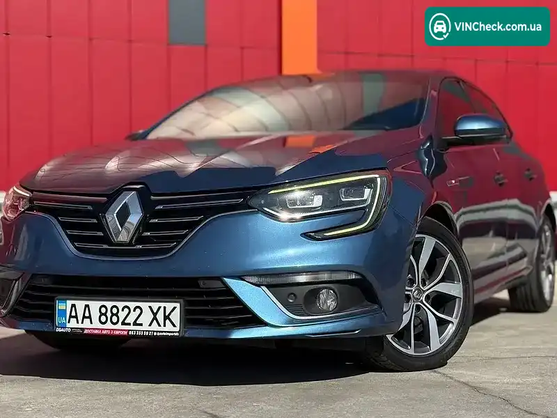 Renault Megane 2017, фото з оголошення 1 з 21, VIN VF1RFB00157481181