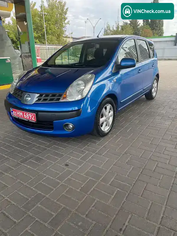 Nissan Note 2006, фото з оголошення 1 з 18, VIN SJNFAAE11U1030379