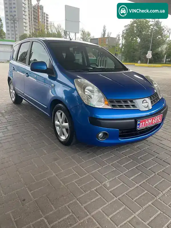 Nissan Note 2006, фото з оголошення 2 з 18, VIN SJNFAAE11U1030379