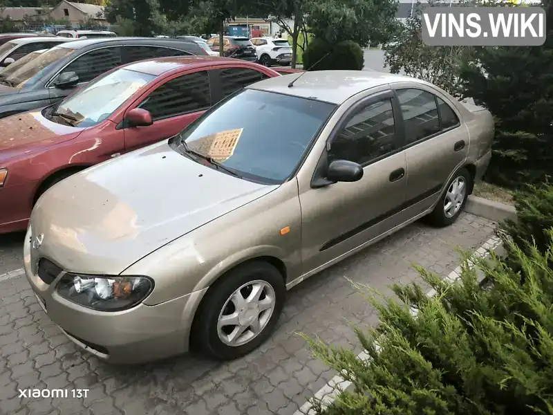 Nissan Almera 2003, фото з оголошення 1 з 6, VIN SJNBBAN16U0449229