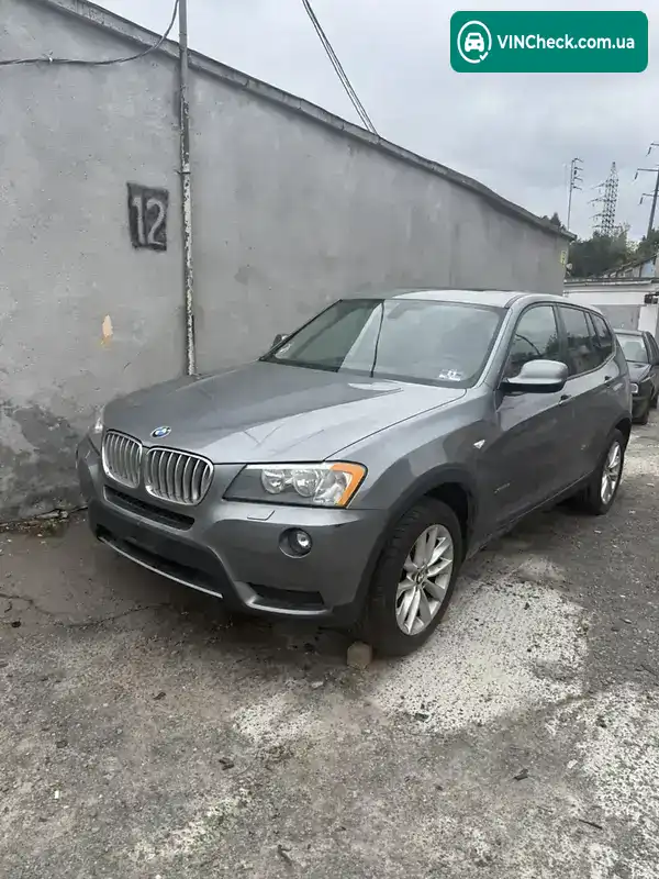 BMW X3 2013, фото з оголошення 1 з 14, VIN 5UXWX9C58E0D11816