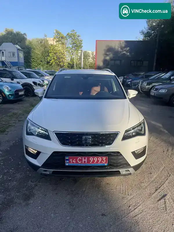 SEAT Ateca 2016, фото з оголошення 1 з 21, VIN VSSZZZ5FZH6508224