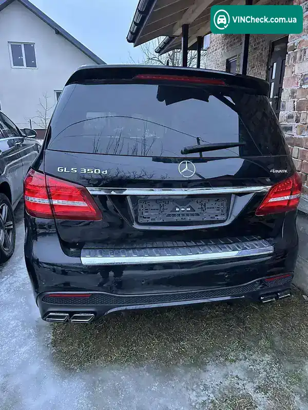 Mercedes-Benz GLS-Class 2019, фото з оголошення 2 з 8, VIN WDC1668241B232449