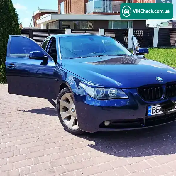 BMW 5 Series 2003, фото з оголошення 1 з 13, VIN WBANC71080B154817