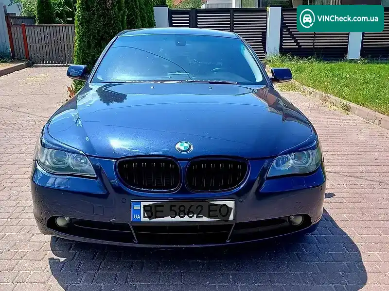 BMW 5 Series 2003, фото з оголошення 2 з 13, VIN WBANC71080B154817