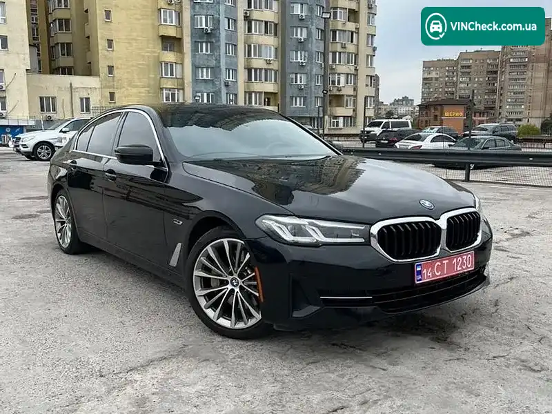 BMW 5 Series 2022, фото з оголошення 1 з 19, VIN WBA13AG03PCM16489