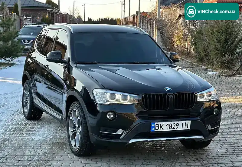 BMW X3 2016, фото з оголошення 1 з 9, VIN WBAWZ510X00U72893