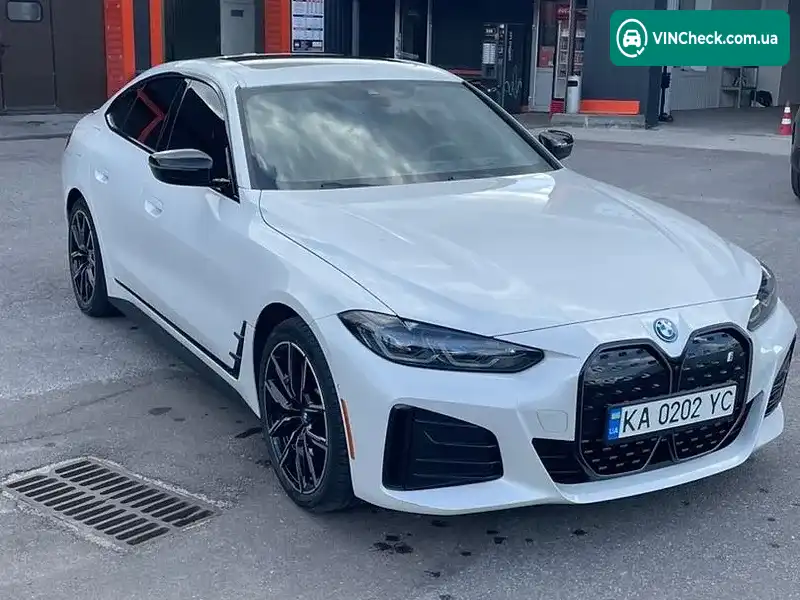 BMW i4 2022, фото з оголошення 1 з 13, VIN WBY73AW0XPFP34797