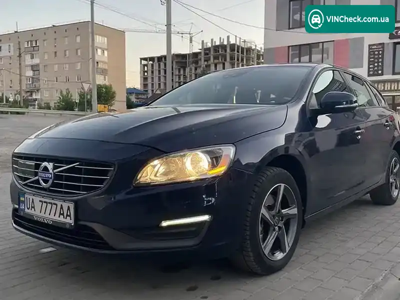 Volvo V60 2014, фото з оголошення 1 з 21, VIN SCA1S68416UX08257