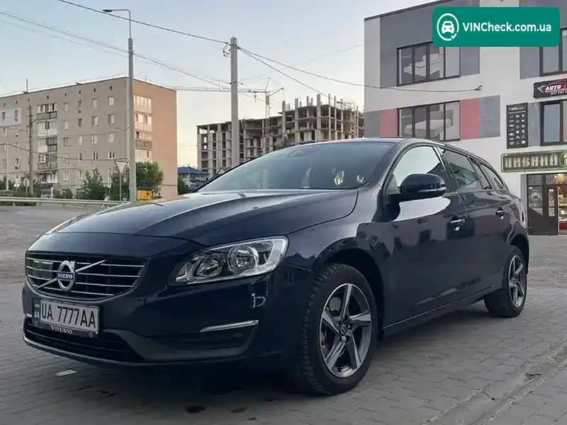 Volvo V60 2014, фото з оголошення 2 з 21, VIN SCA1S68416UX08257
