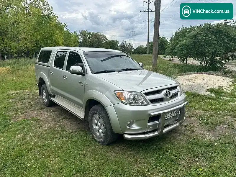 Toyota Hilux 2006, фото з оголошення 1 з 17, VIN AHTFR29G507000890