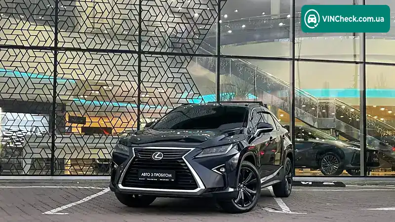 Lexus RX 2019, фото з оголошення 1 з 11, VIN JTJBAMCA702073286