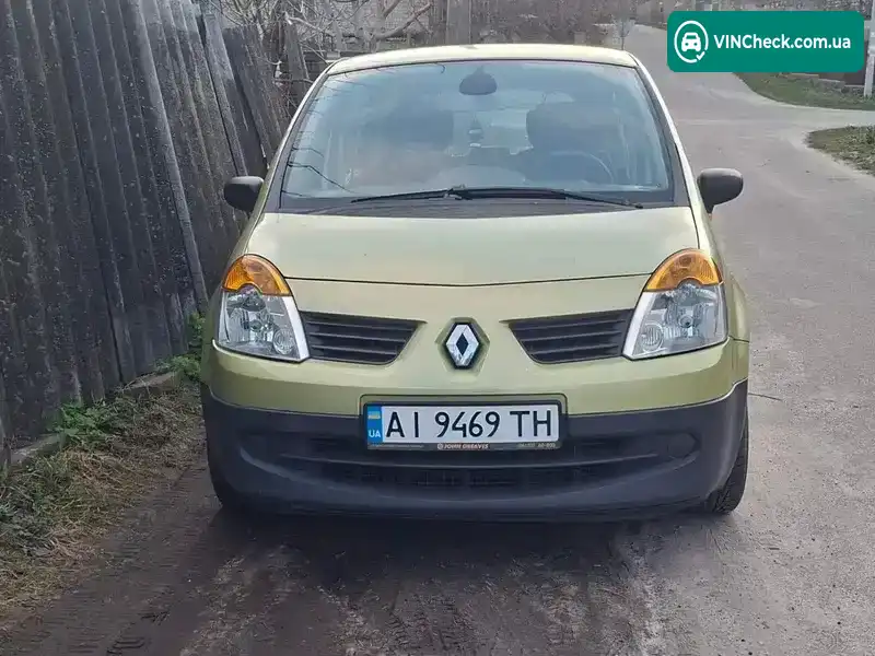 Renault Modus 2005, фото з оголошення 1 з 9, VIN VF1JP0T0533233762