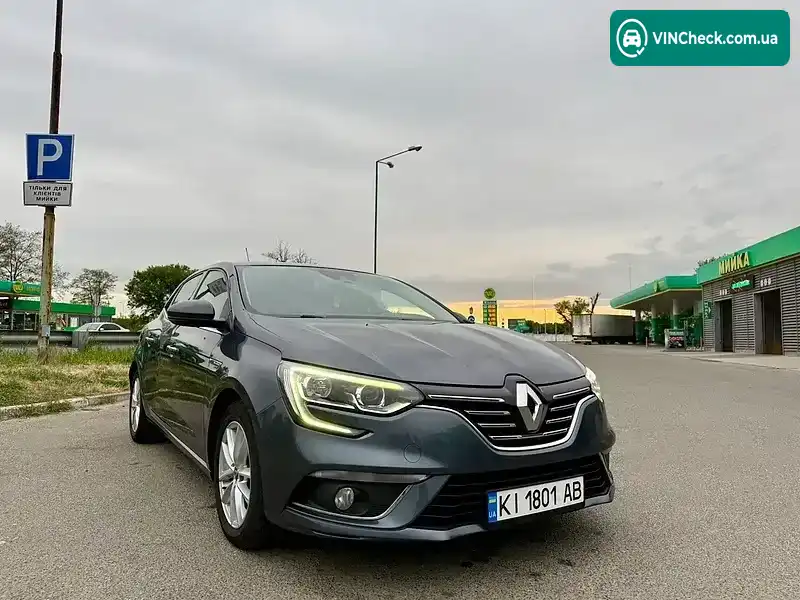 Renault Megane 2018, фото з оголошення 1 з 19, VIN VF1RFB00060335977