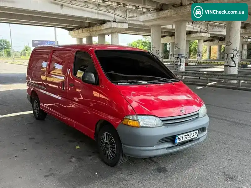 Toyota Hiace 1999, фото з оголошення 2 з 14, VIN JT121LK2100028821