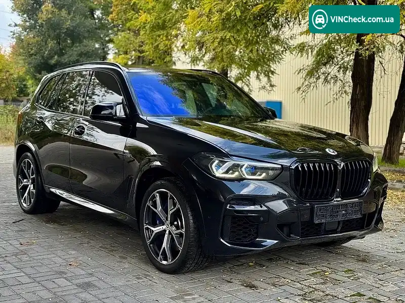 BMW X5 2022, фото з оголошення 1 з 20, VIN WBACV010809P39011