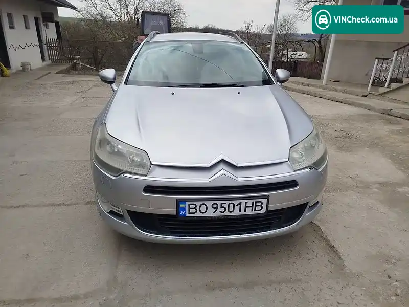 Citroen C5 2008, фото з оголошення 2 з 20, VIN VF7RW9HZC54082811