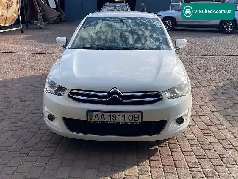 Citroen C-Elysee 2013, фото з оголошення 1 з 11, VIN VF7DD9HJCDJ724640