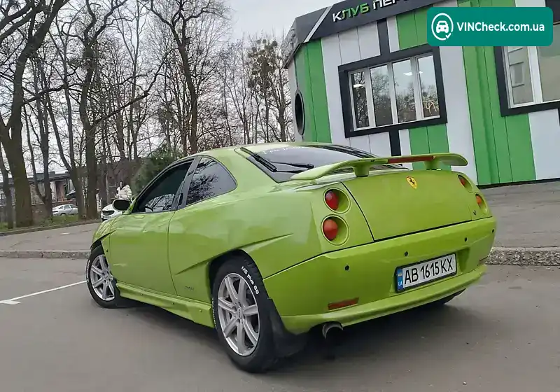 Fiat Coupe 1995, фото з оголошення 2 з 20, VIN ZFA175000P0017535