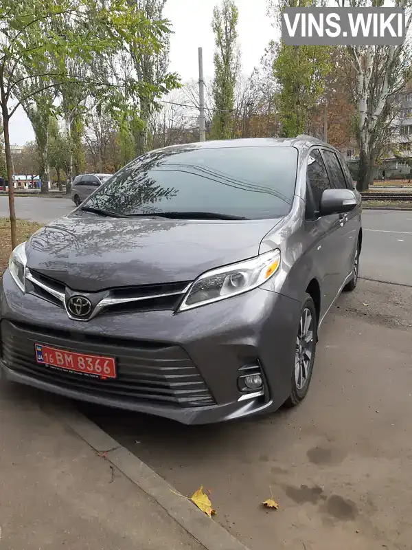 Toyota Sienna 2019, фото з оголошення 1 з 6, VIN 5TDDZ3DC6LS237123