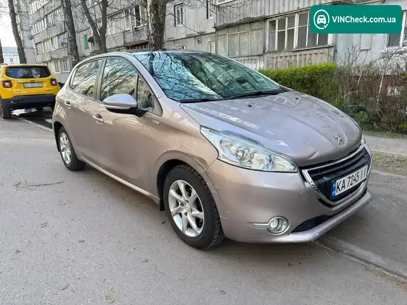Peugeot 208 2014, фото з оголошення 1 з 14, VIN VF3CCHMZ0ET037220