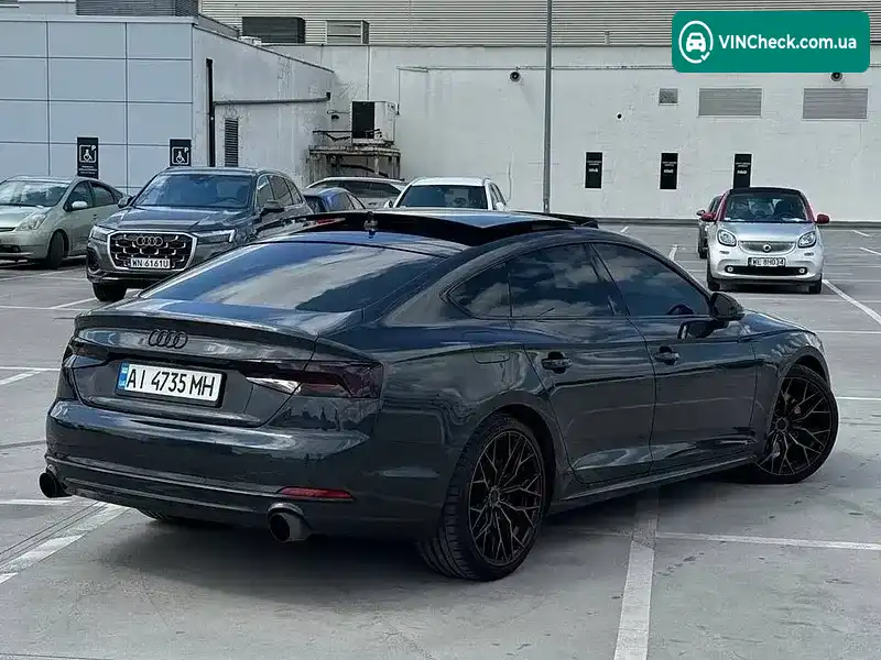 Audi A5 2017, фото з оголошення 2 з 18, VIN WAUCNDF53JA039330