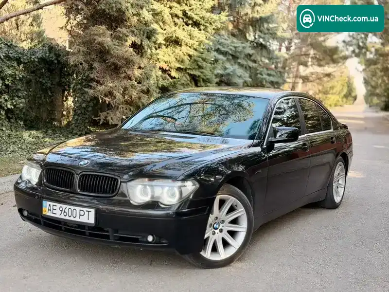 BMW 7 Series 2004, фото з оголошення 1 з 21, VIN WBAGM21060DR59017