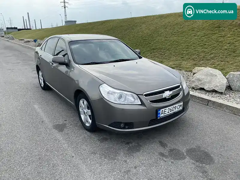 Chevrolet Epica 2008, фото з оголошення 2 з 15, VIN Y6DLA69LE8B095733