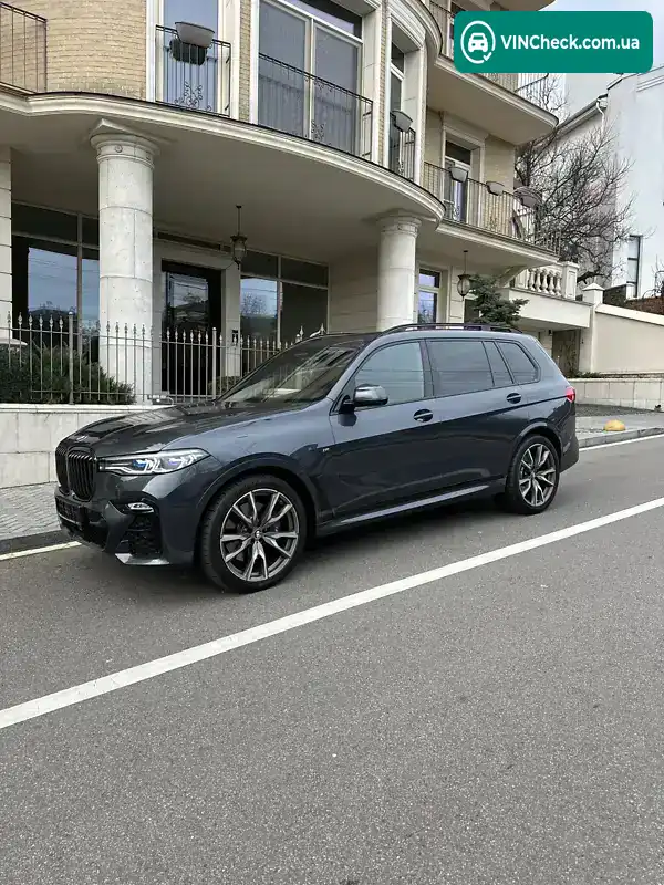 BMW X7 2022, фото з оголошення 1 з 21, VIN WBACW010209L54945
