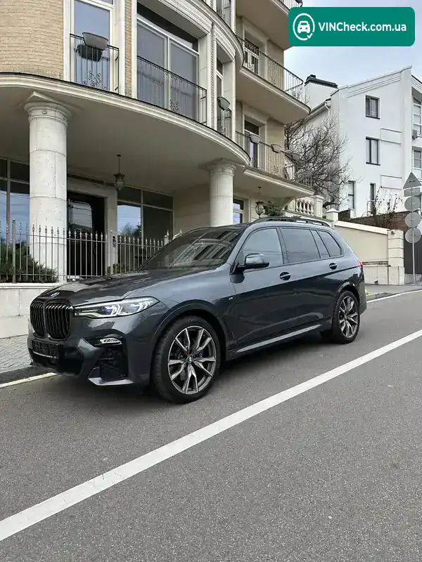 BMW X7 2022, фото з оголошення 2 з 21, VIN WBACW010209L54945