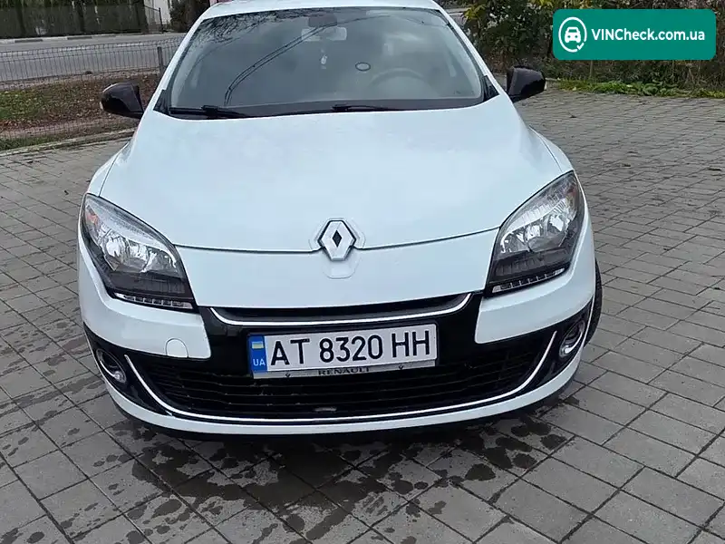 Renault Megane 2012, фото з оголошення 1 з 20, VIN VF1BZ140647675253